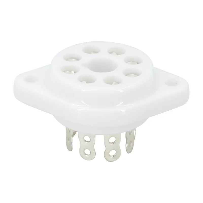 Prezzo Conveniente Audio Note VBASE-166 UX8 8-Pin Valve Base Chassis Mount with Silver-Plated Contacts
