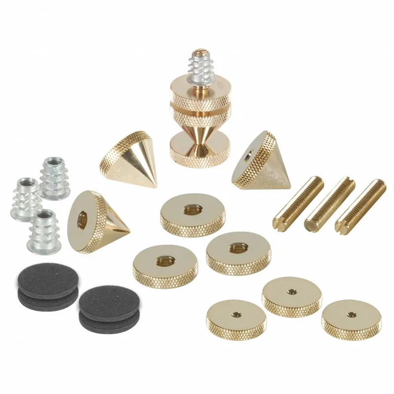Spedito Oggi Dayton Audio DSS6-G Speaker Spike Set 4 Pcs.