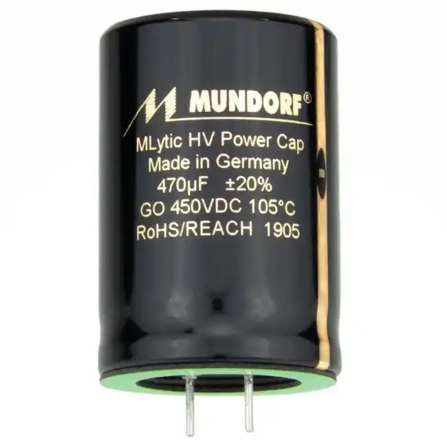 Esclusivo Mundorf MLGO450-680 680 µF 20% 450 V Mlytic HV Power Condensatore