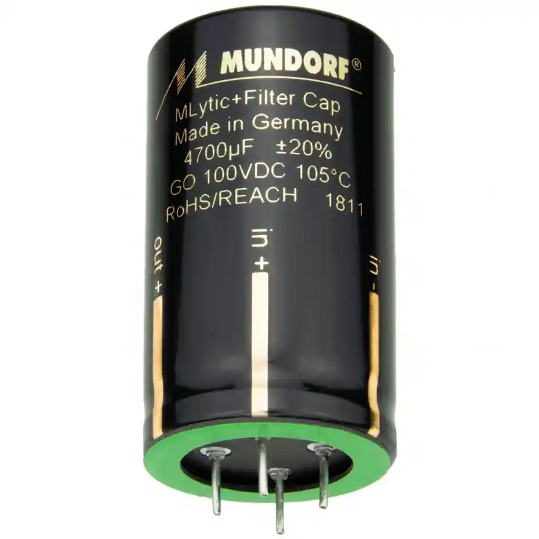 Mundorf MLGO+550-470 470 µF 20% 550 V Mlytic AG+ Power Condensatore Affare