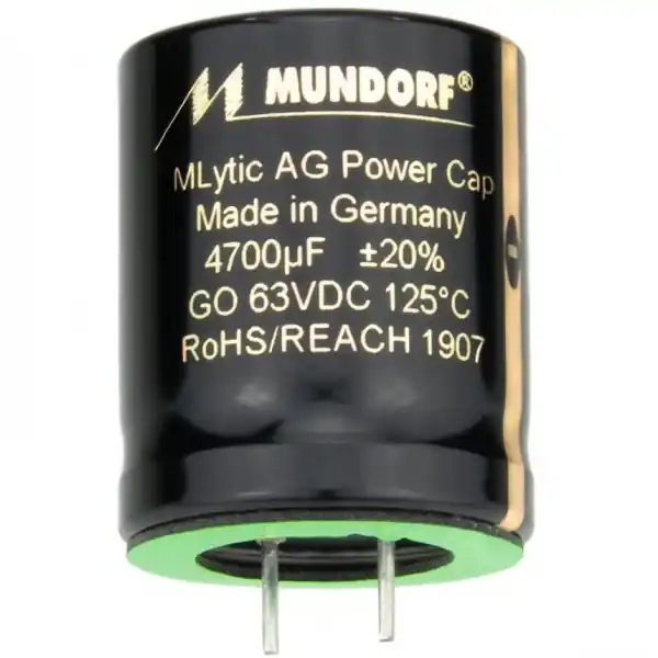 Mundorf MLGO63-10000 10000 µF 20% 63 V MLytic AG Power Condensatore Reso Gratuito