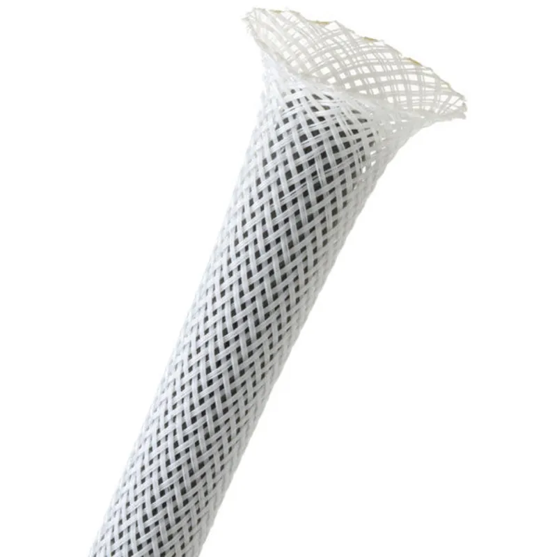 Techflex 32 mm Expandable Sleeving 7,5 meter White Scelto Dai Clienti
