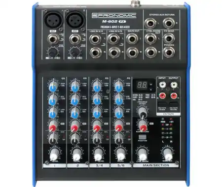 Mixer Pronomic M-602FX Must-Have