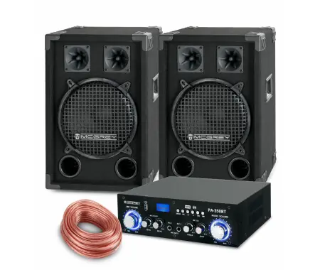 Nuova Collezione McGrey PA Completo PowerDJ-1200 800W
