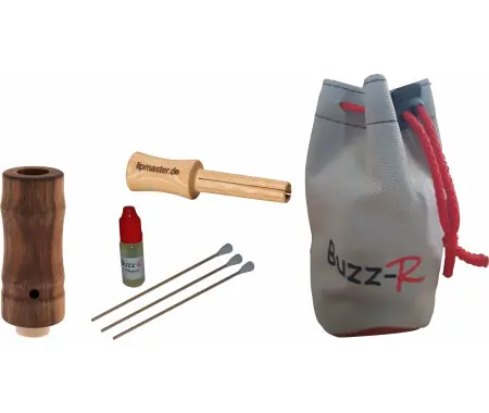 Prezzo Scontato Markus Arnold Buzz-R Allenatore di Embouchure per Alphorn Neumann Shaft 16 mm Set