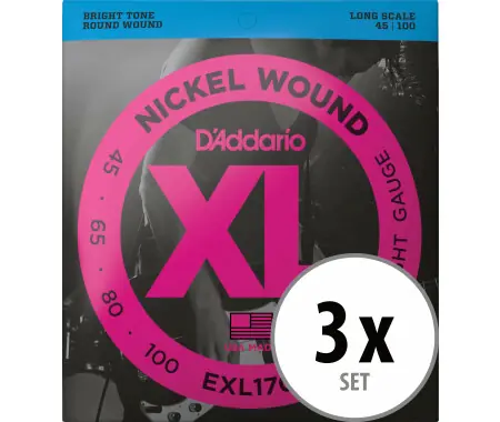 Prezzo Conveniente D‘Addario EXL170 Regular Light 3x Set