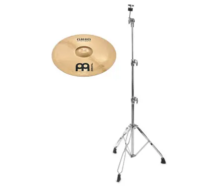 Compra Online Meinl Classics Custom Brilliant 20" Medium Ride + Supporto Piatti Dritto SET
