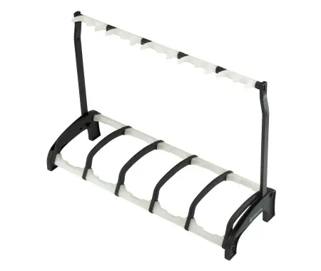Compra Oggi Stesso K&M 17515 Supporto per 5 Chitarre "Guardian 5" Traslucido