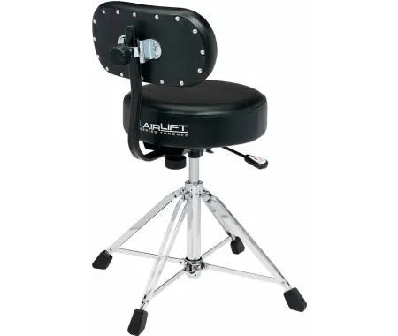 DW 9100AL Airlift Round Top Drum Hocker con Schienale Promozione Esclusiva