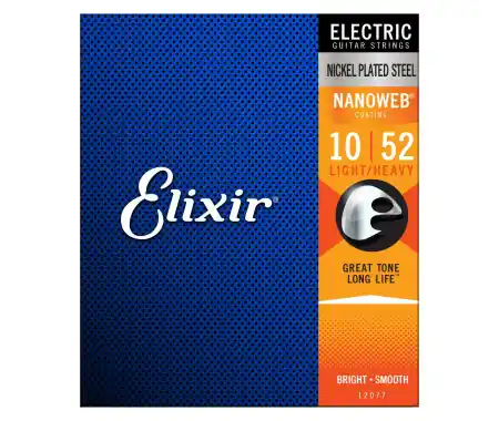 Prezzo Conveniente Elixir 12077 Electric Nanoweb Light/Heavy