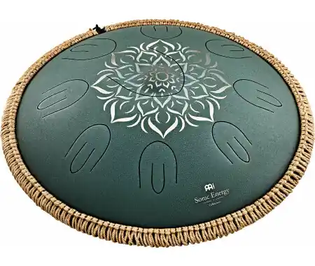 Meinl Sonic Energy OSTD3DGE Tongue Drum 16" Verde Scuro Fa Maggiore Occasione