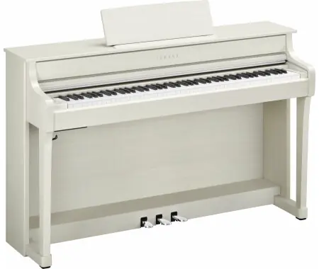 Economico Yamaha CLP-835 WB Digitalpiano Betulla Bianca