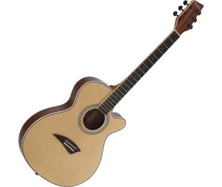 Prezzo Basso Rocktile WSC-50C-NT Slim Line Chitarra Western Natural