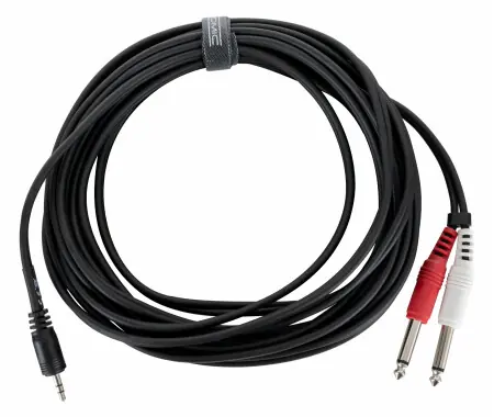 Pronomic Stage JM2JS-6 Cavo Audio 3,5mm Stereo Jack / 2x 6,3mm Mono Jack 6m nero Acquista Ora