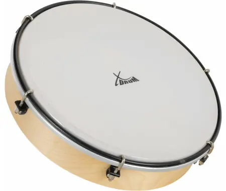 XDrum HTM-10K Tamburo a Mano 10" con Pelle in Plastica Popolare