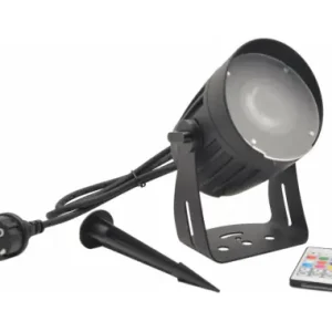 Eurolite LED Outdoor Spot 15W RGBW QuickDMX con picchetto da terra Super Prezzo