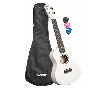 Professionale Cascha Ukulele Concerto Tiglio Bianco