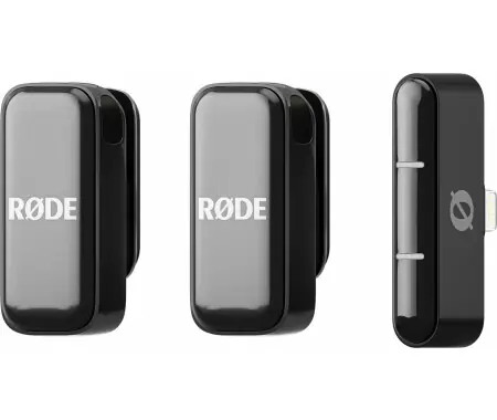 Solo Oggi Rode Wireless Micro Sistema Wireless Lightning Nero