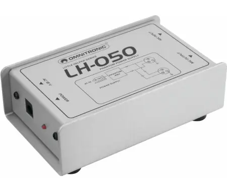 Omnitronic LH-050 Adattatore Di Alimentazione Phantom Di Tendenza