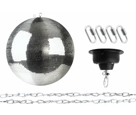 Più Venduto Showgear Professional Mirror Ball Set 30 cm