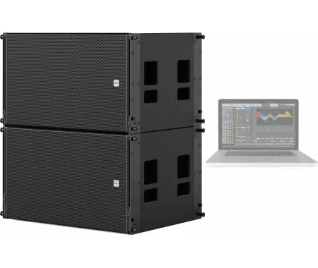 Pronomic XANA Line Array Subwoofer Double Set Ultime Pezzi