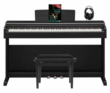 Ultime Pezzi Yamaha Arius YDP-145B Set E-Piano Nero Opaco