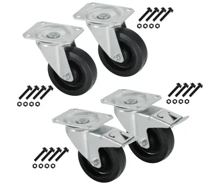 Prezzo Scontato Set di rotelle orientabili Pronomic per Subwoofer XANA