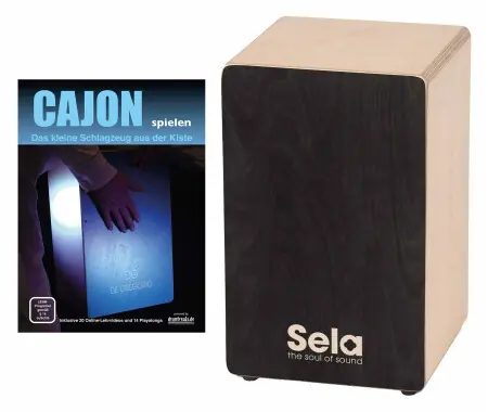 Sela SE 118 Primera Cajon Black Set Incl. Scuola Di Cajon Offerta Speciale
