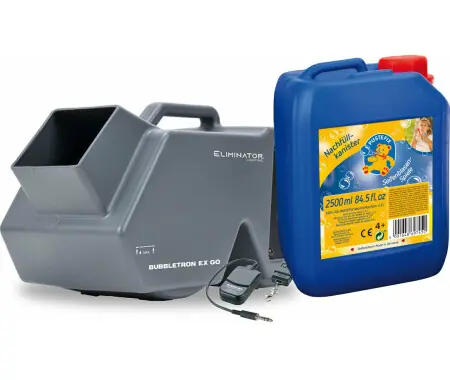 Eliminator Bubbletron EX GO + Set Liquido Acquista Ora