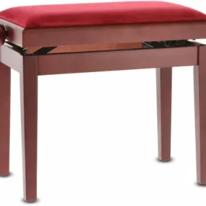 Gewa Panchina Da Pianoforte Deluxe Mogano Opaco Consegna Rapida
