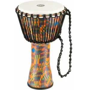 Meinl PADJ2-M-F Travel Series African Djembe 10" Kenyan Quilt Bestseller