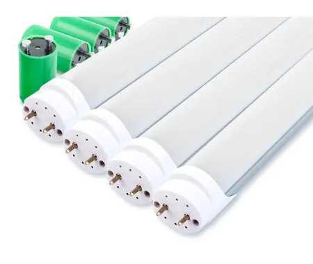Showlite Tubo LED T8W18K45F-1200 1200mm Set da 4 (Bianco Luce Diurna 4500K) Spedizione Espresso