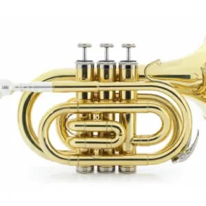 Bestseller Classic Cantabile Brass TT-500 Tromba Tascabile in Sib Ottone