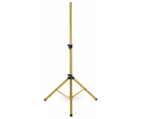 Quantità Limitata Pronomic SPS-1S GD Statore per Casse Supporto per Casse Acciaio, oro