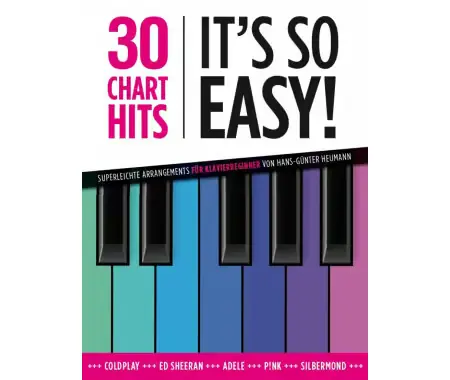 30 Chart Hits - It‘s so easy - Piano Saldi