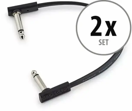 RockBoard Flat Patch Cable 20 cm Set da 2 Prezzo Di Fabbrica