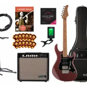 Cort G250 SE Chitarra Elettrica Set Vivid Burgundy Quantità Limitata