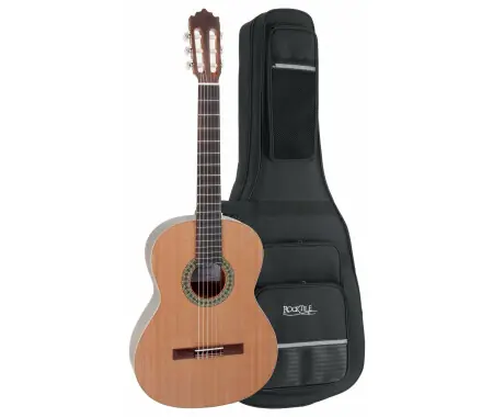 Spedito Oggi Antonio Calida GC201S 4/4 Chitarra Classica Set con Custodia Leggera