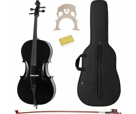 Saldi Classic Cantabile CP-100BK Set Violoncello 4/4 Nero