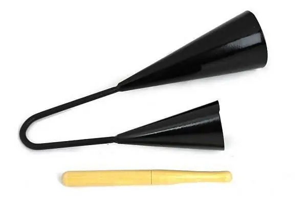 Economico Luke & Daniel ABA - campane agogo 15 e 10 cm con battente