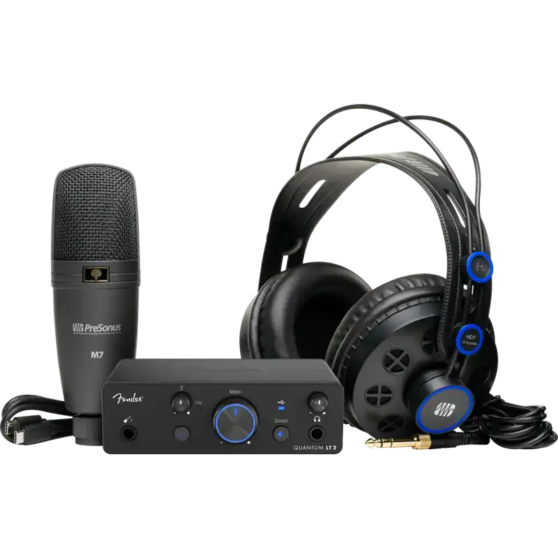 Nuova Collezione FENDER Quantum Creator Bundle - Kit di Registrazione Completo