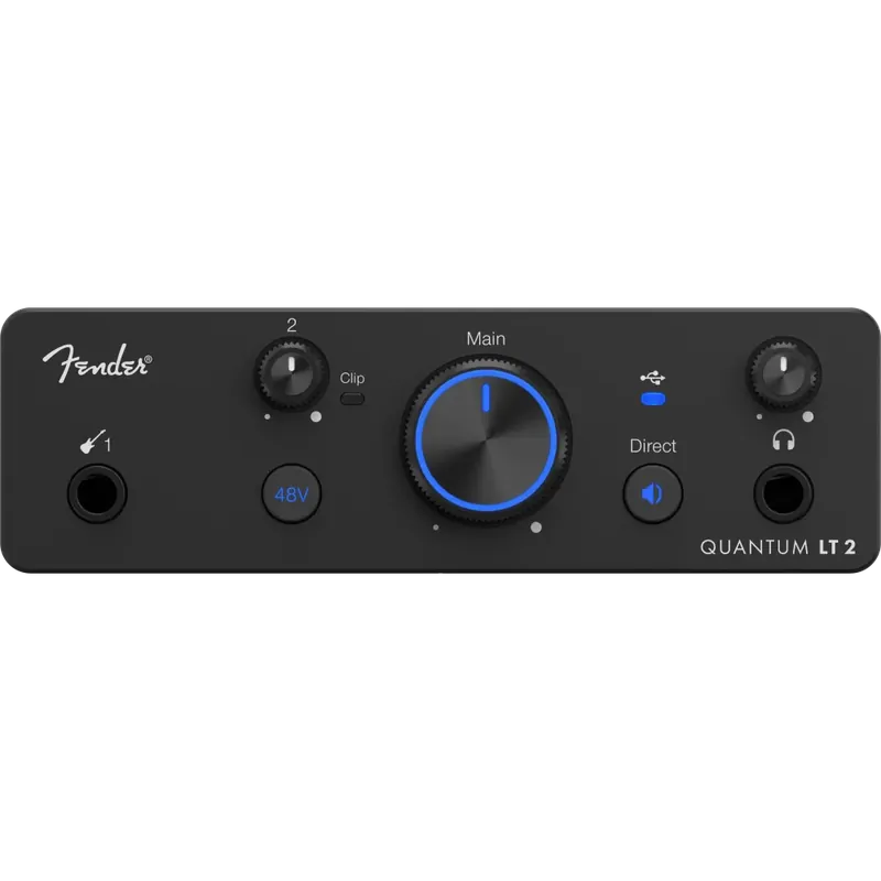 Popolare FENDER Quantum LT 2 - Interfaccia Audio USB-C