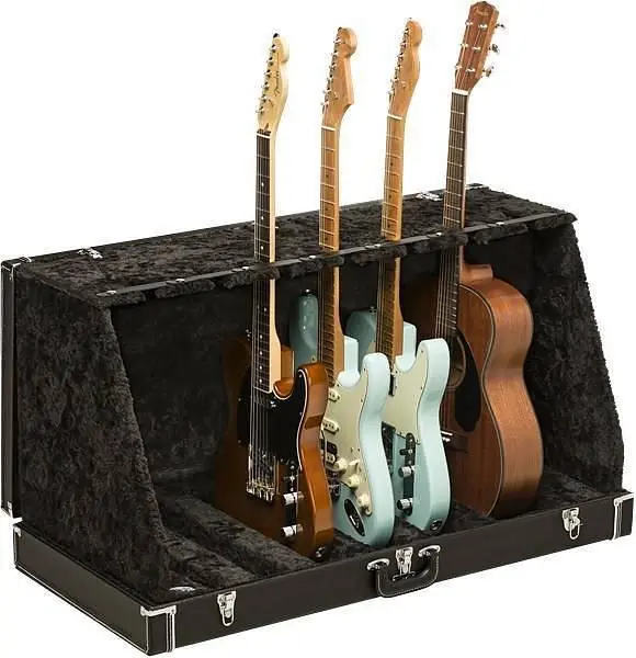 Fender Fender® Classic Series Case Stand - 7 Guitar, Black Direttamente Dal Produttore