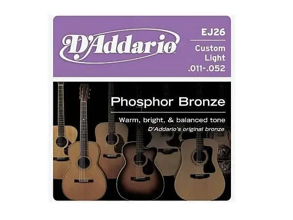 D‘Addario EJ 26 Custom Light 11-52 Offerta