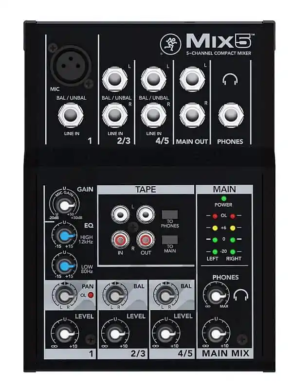 Mackie MIX 5 - il nuovo mixer compatto Compra Online