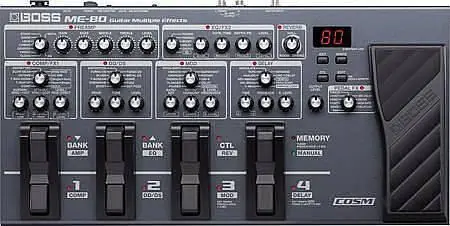 Esclusivo BOSS ME 80 - pedaliera multieffetto