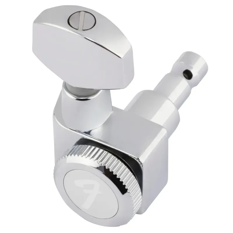 Fender Locking Stratocaster®/Telecaster® Staggered Tuning Machines (Polished Chrome) (6) Offerta