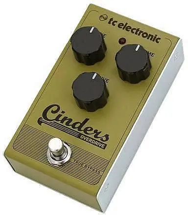 TC Electronic CINDERS OVERDRIVE - pedale overdrive blues Nuovo Arrivo
