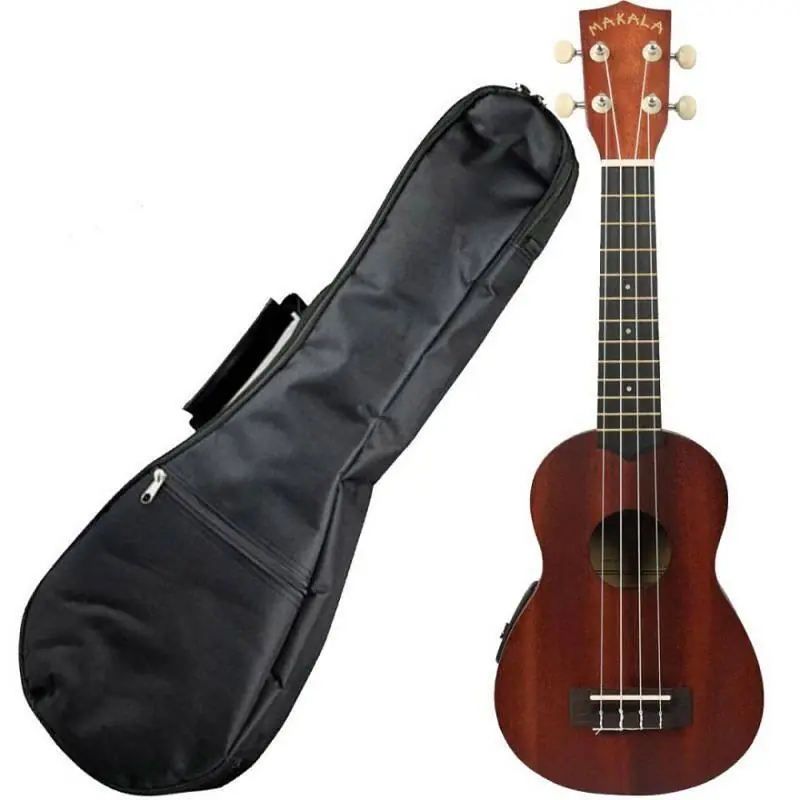 Scelto Dai Clienti Kala Makala MK-SE - UKULELE SOPRANO CLASSIC ELETTRIFICATO con BORSA
