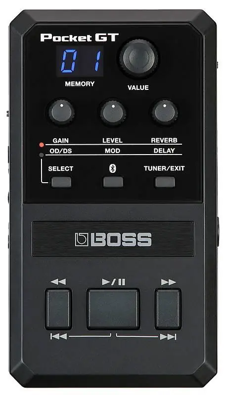Boss Pocket GT - Effetto per chitarra tascabile Più Venduto